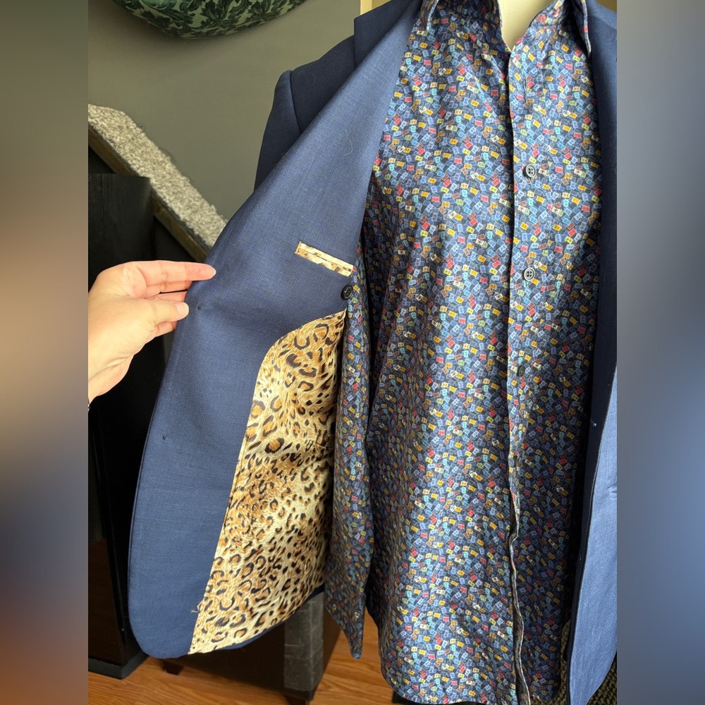 EphApparel Blue Suit Jacket